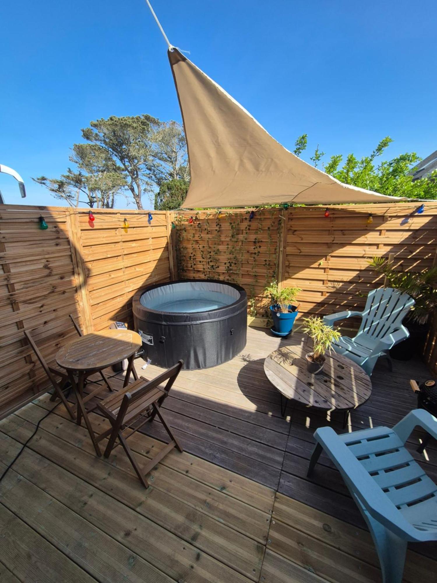 Studio Le Moutik Du Bord De Mer Avec Spa Parking Gratuit Lampaul-Plouarzel 外观 照片
