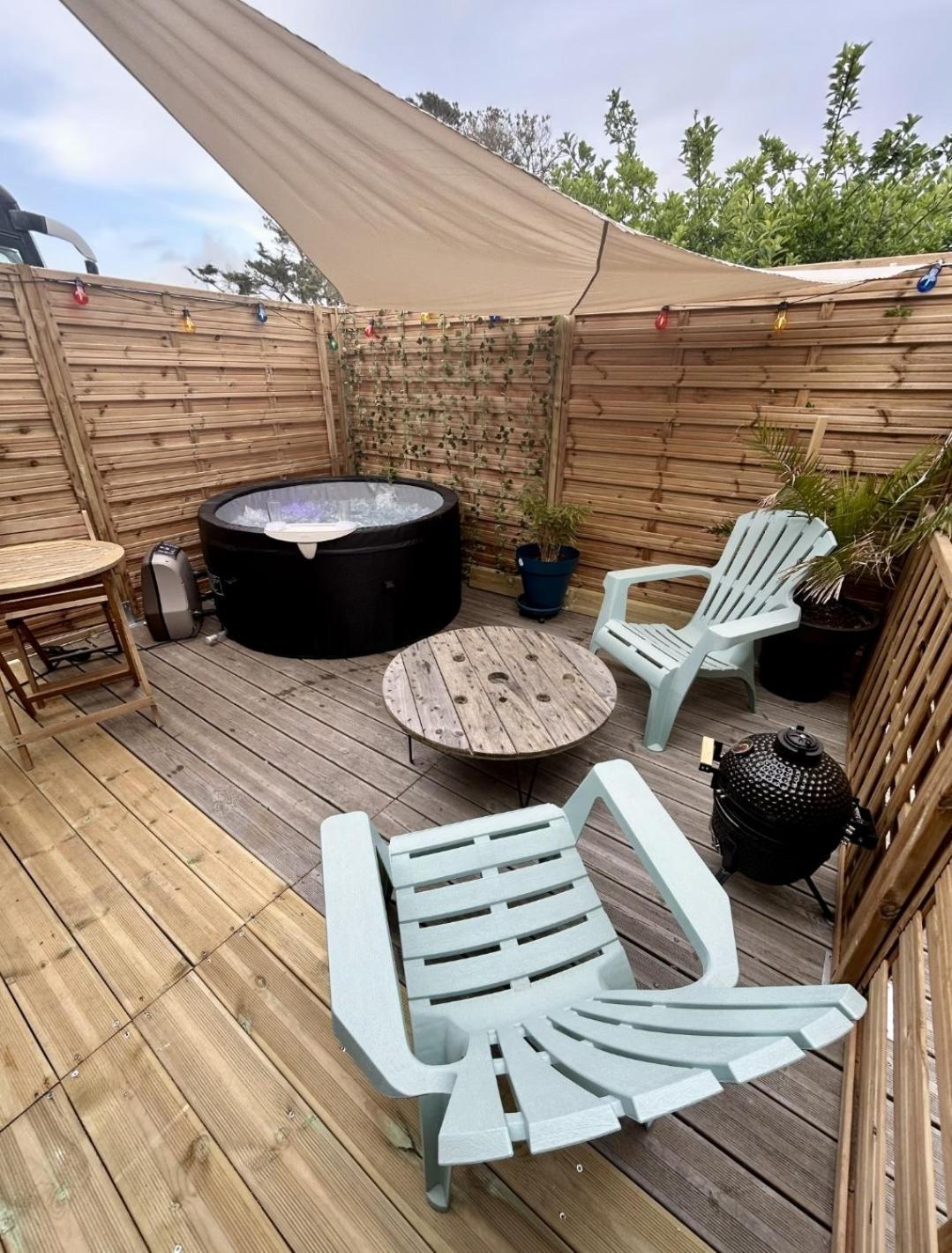 Studio Le Moutik Du Bord De Mer Avec Spa Parking Gratuit Lampaul-Plouarzel 外观 照片